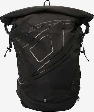 DIESEL - Mochila en negro: frente