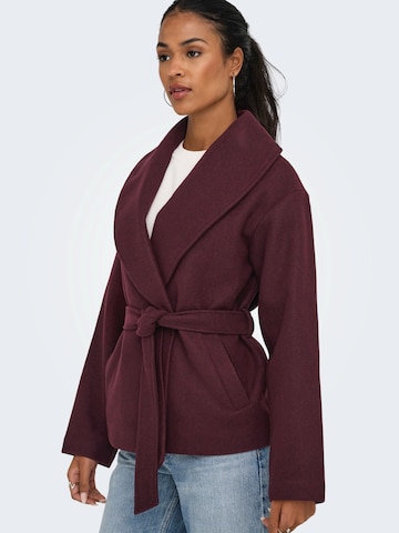 ONLY Between-seasons coat 'ONLAugusta' in Red