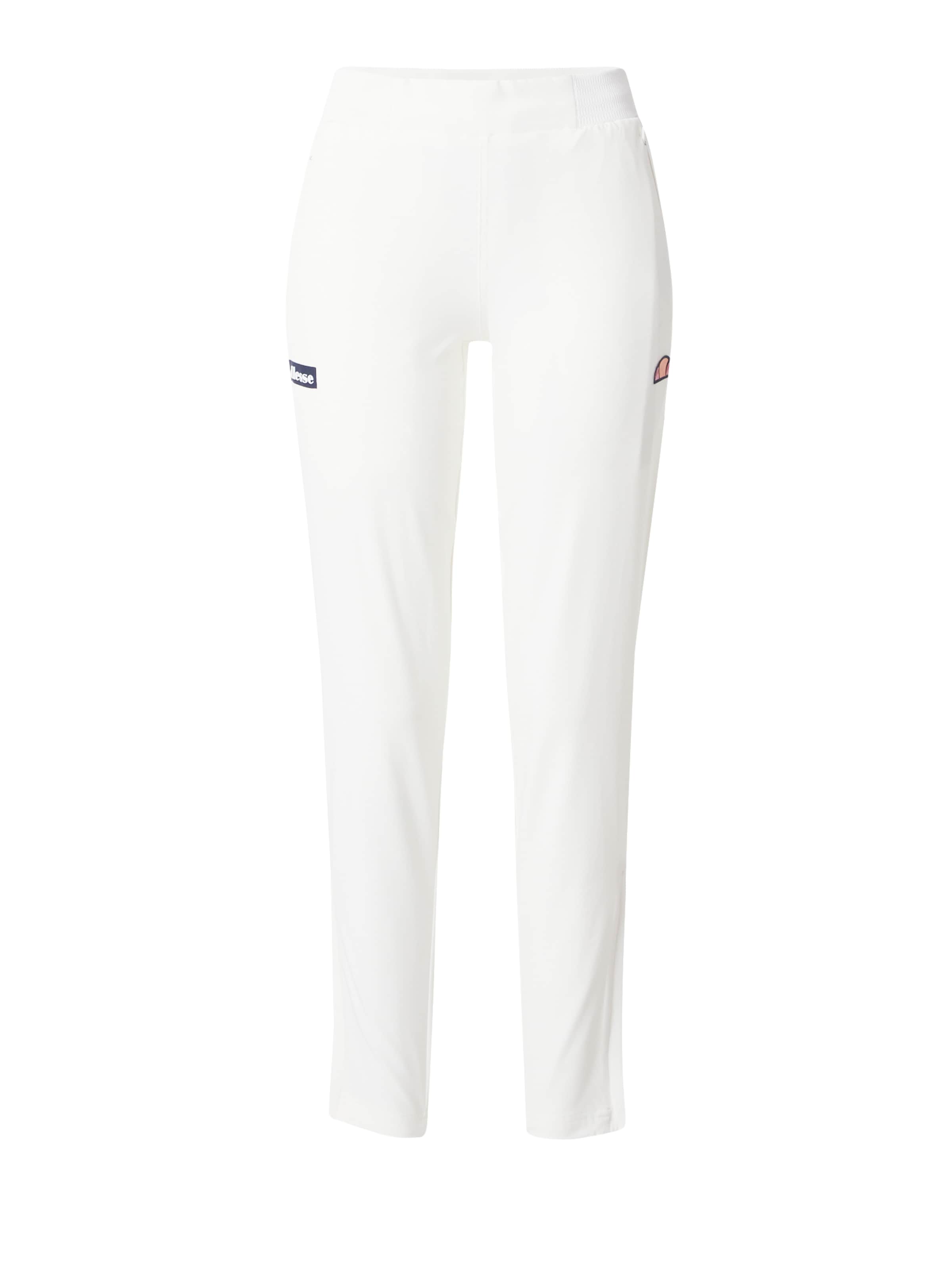 ELLESSE Slimfit Spodnie w kolorze biały: przód