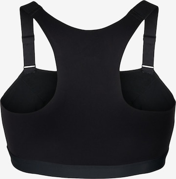 Active by Zizzi Bustier Biustonosz sportowy 'ASINVA' w kolorze czarny