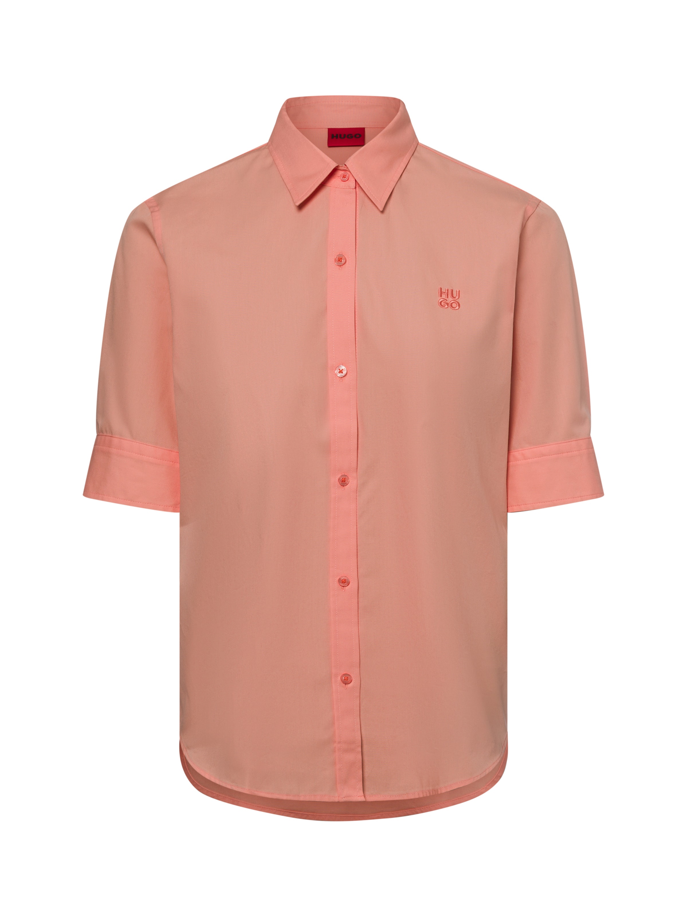 HUGO Blouse ' The Summer' in Oranje: voorkant