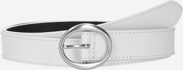 Cintura 'CLASSIC' di Calvin Klein Jeans in bianco: frontale