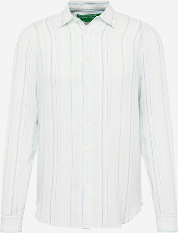 žalia UNITED COLORS OF BENETTON Standartinis modelis Marškiniai: priekis
