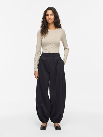 VILA Regular Hose in Schwarz: Vorderseite