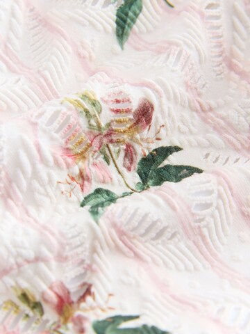 Next Bez ramienok Jednodielne plavky - Ružová