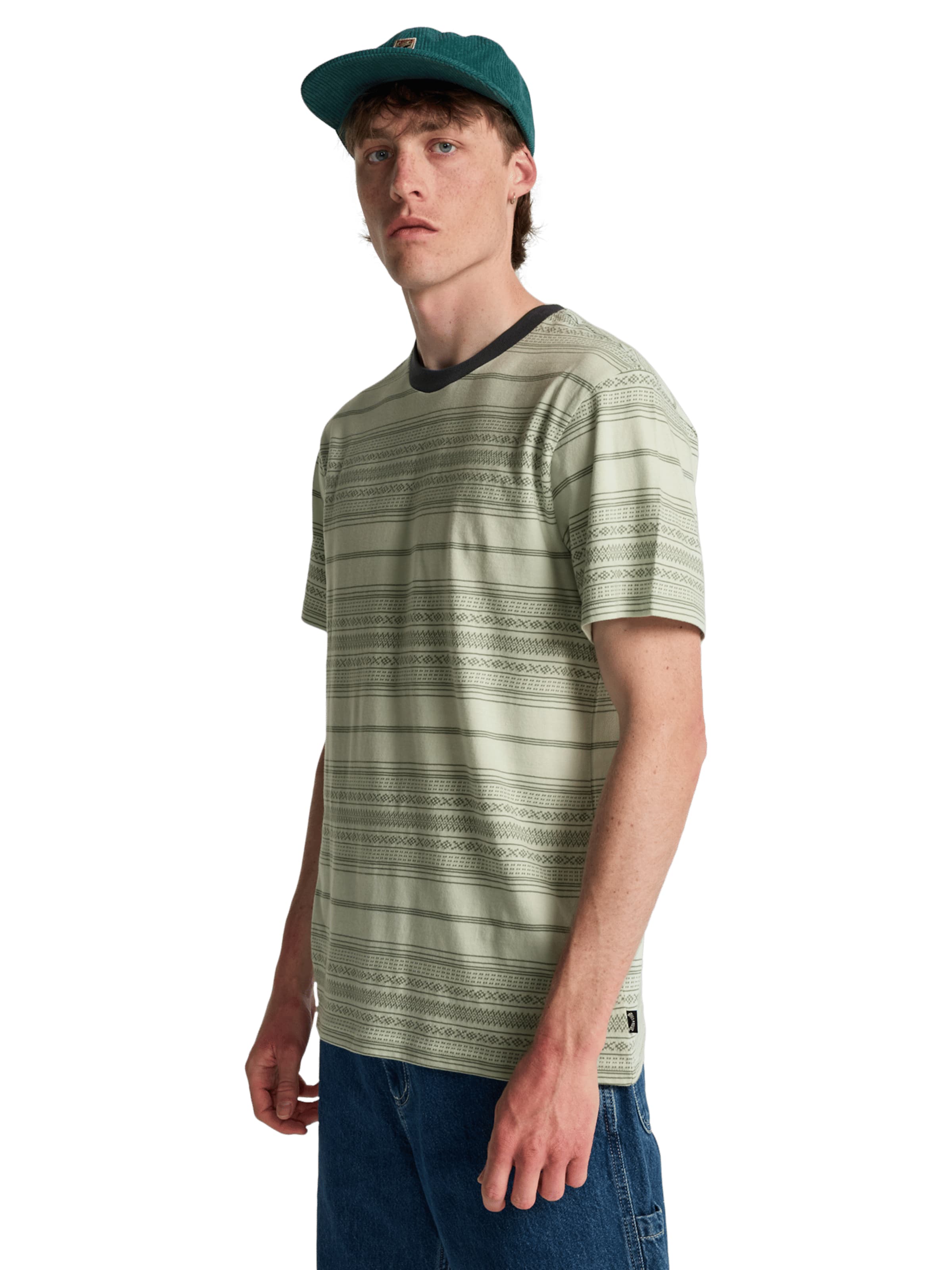 BILLABONG Μπλουζάκι 'Halfrack' σε πράσινο