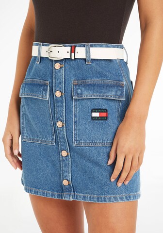 Tommy Jeans Belt in White: front