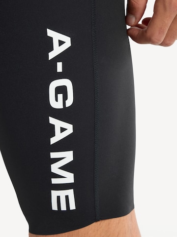 A-Game regular Sportsbukser i sort