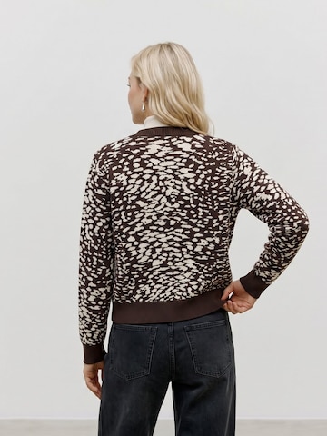 VERO MODA Strickjacke 'VMARIA' in Braun