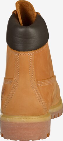 TIMBERLAND - Botas com atacadores '6IN Premium' em amarelo