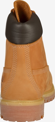 Boots stringati '6IN Premium' di TIMBERLAND in giallo