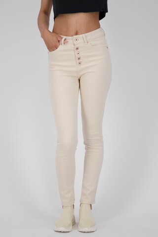 Alife and Kickin Skinny Jeans 'LeonoraAK' i beige: forside