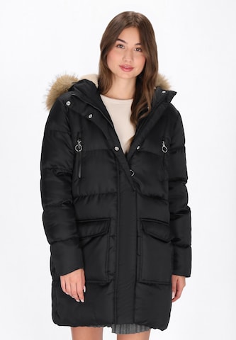 MYMO Winter Jacket in Black: front