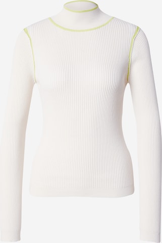 Pull-over TOPSHOP en beige : devant