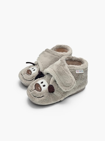 Pisamonas - Pantufa em cinzento