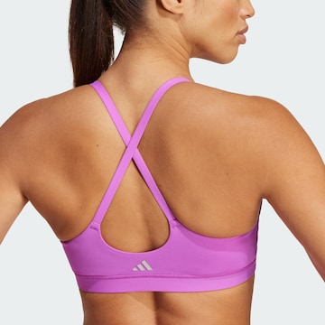 ADIDAS PERFORMANCE Bustier Sport bh 'All Me' in Lila