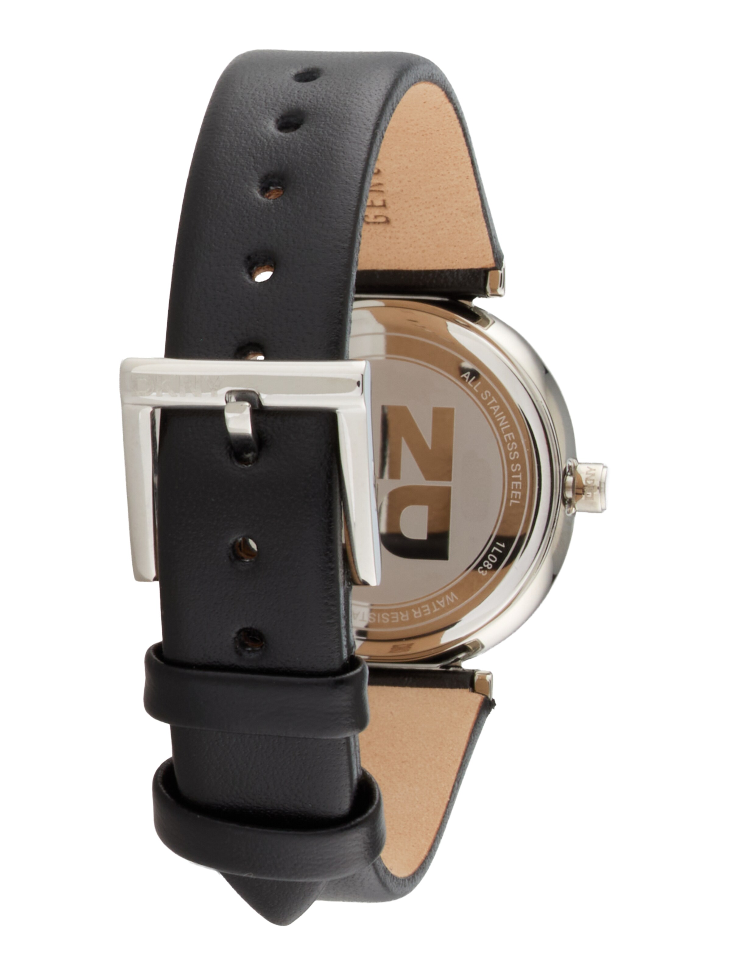 DKNY Analogna ura 'Evening' | črna barva