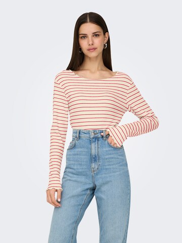 ONLY Shirt 'ONLANITS' in White: front