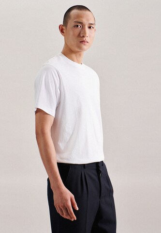 T-Shirt 'Smart Classics' SEIDENSTICKER en blanc