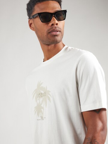 ARMANI EXCHANGE Majica | bela barva