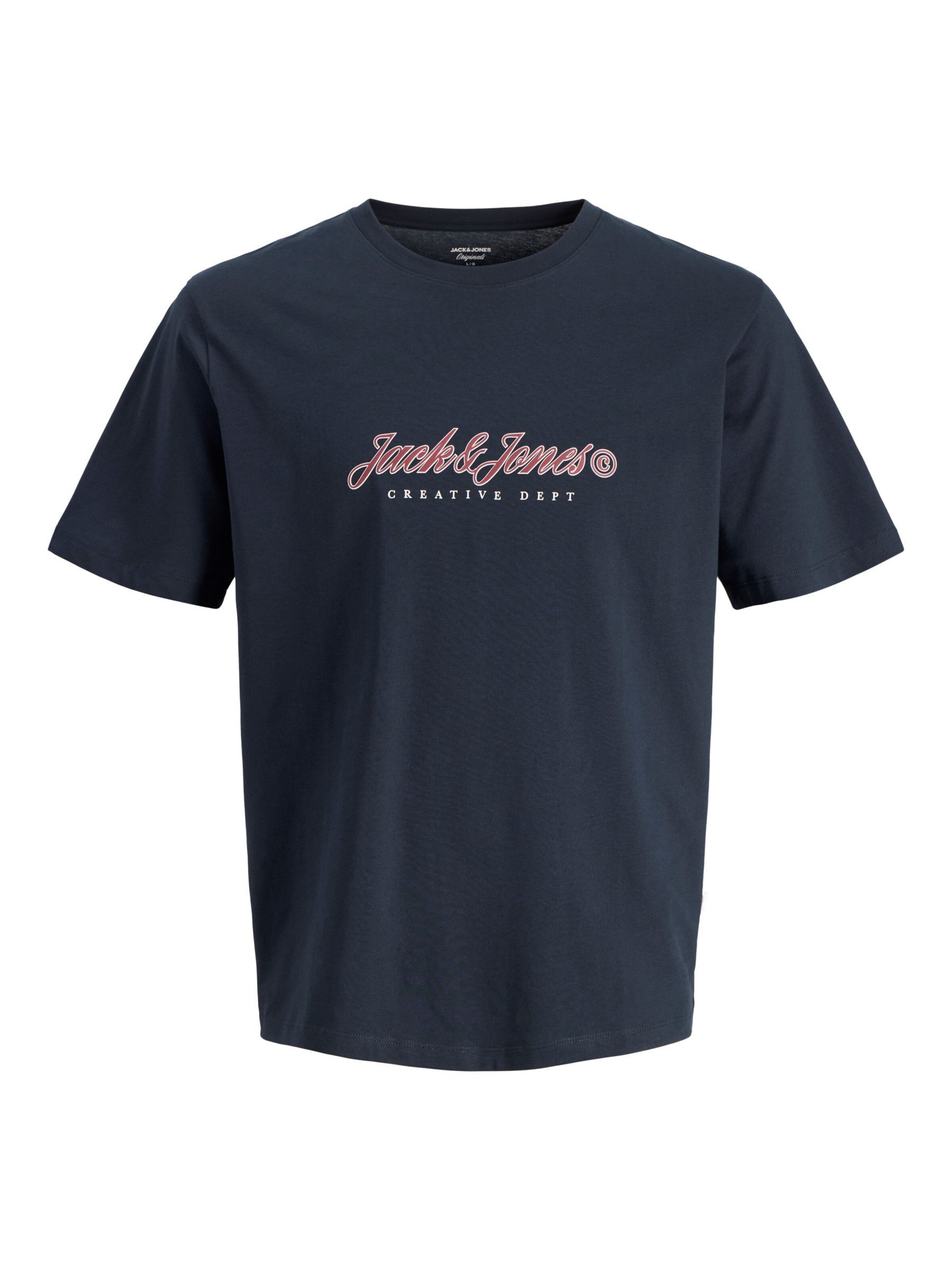 Jack & Jones Plus - Camiseta en azul: frente