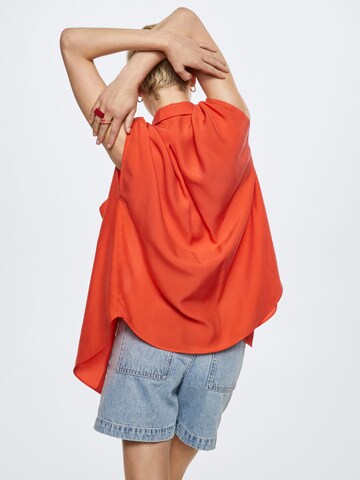 MANGO Bluse 'LIM' in Orange