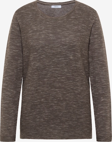 CECIL Sweater in Brown: front