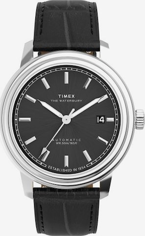 TIMEX Analogt ur 'Waterbury Metropolitan Automatic' i sort: forside