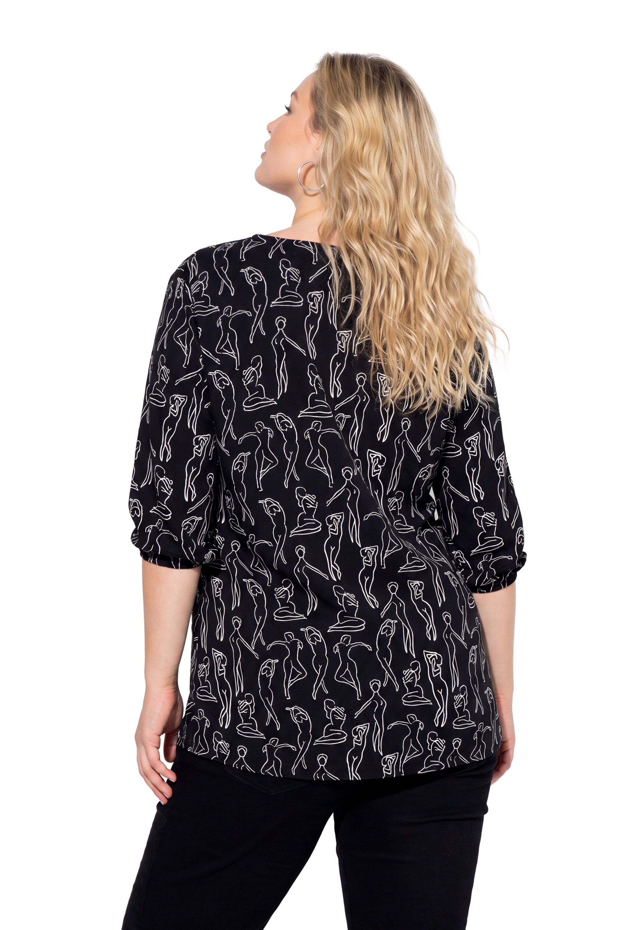 Ulla Popken Blouse in Black