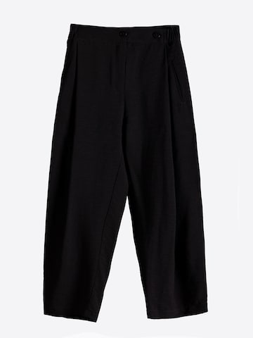 4TAILORS Дънки Tapered Leg Панталон с набор 'Ringline' в черно