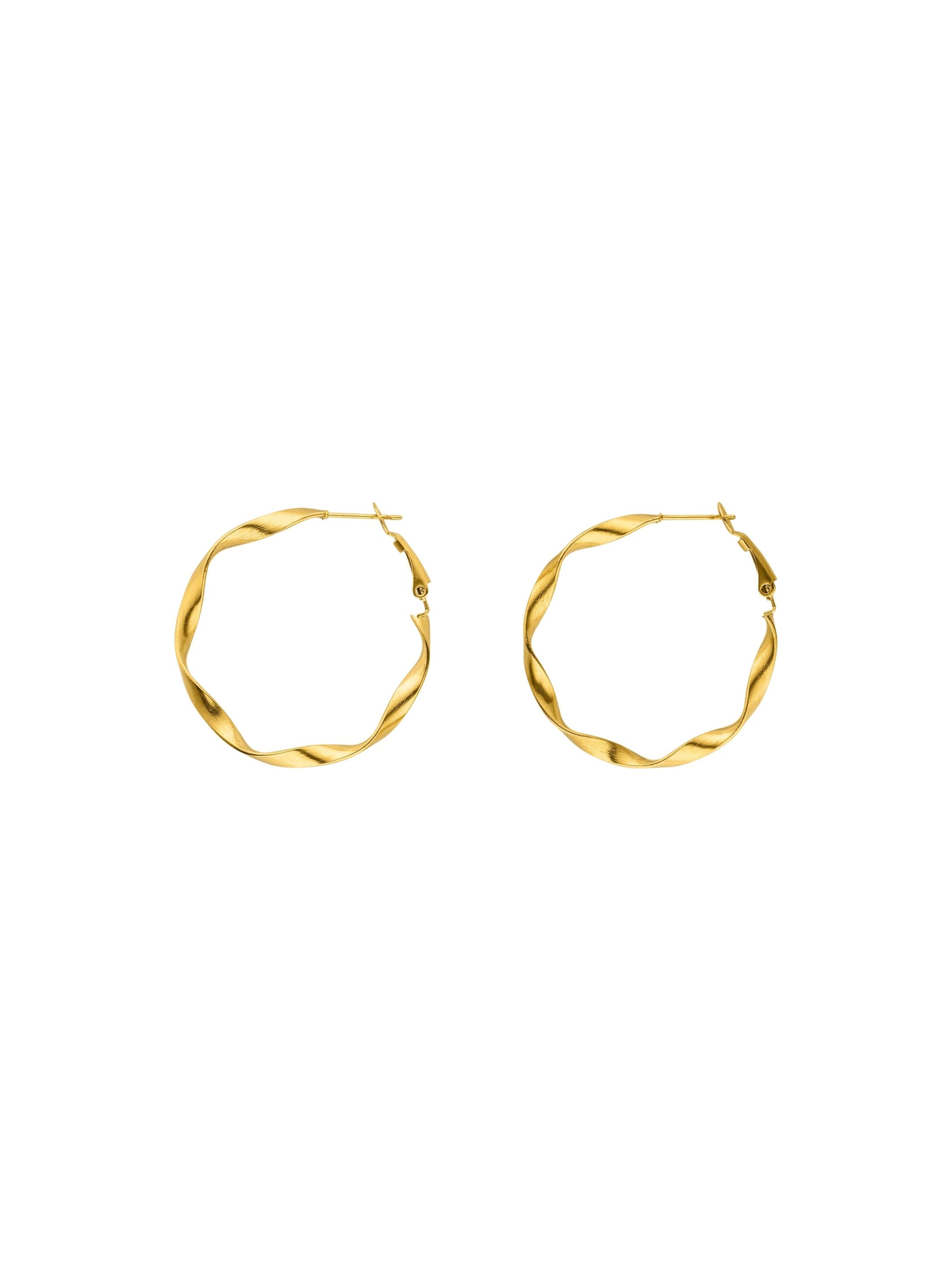 Boucles d'oreilles 'Ke Kai' PURELEI en or : devant
