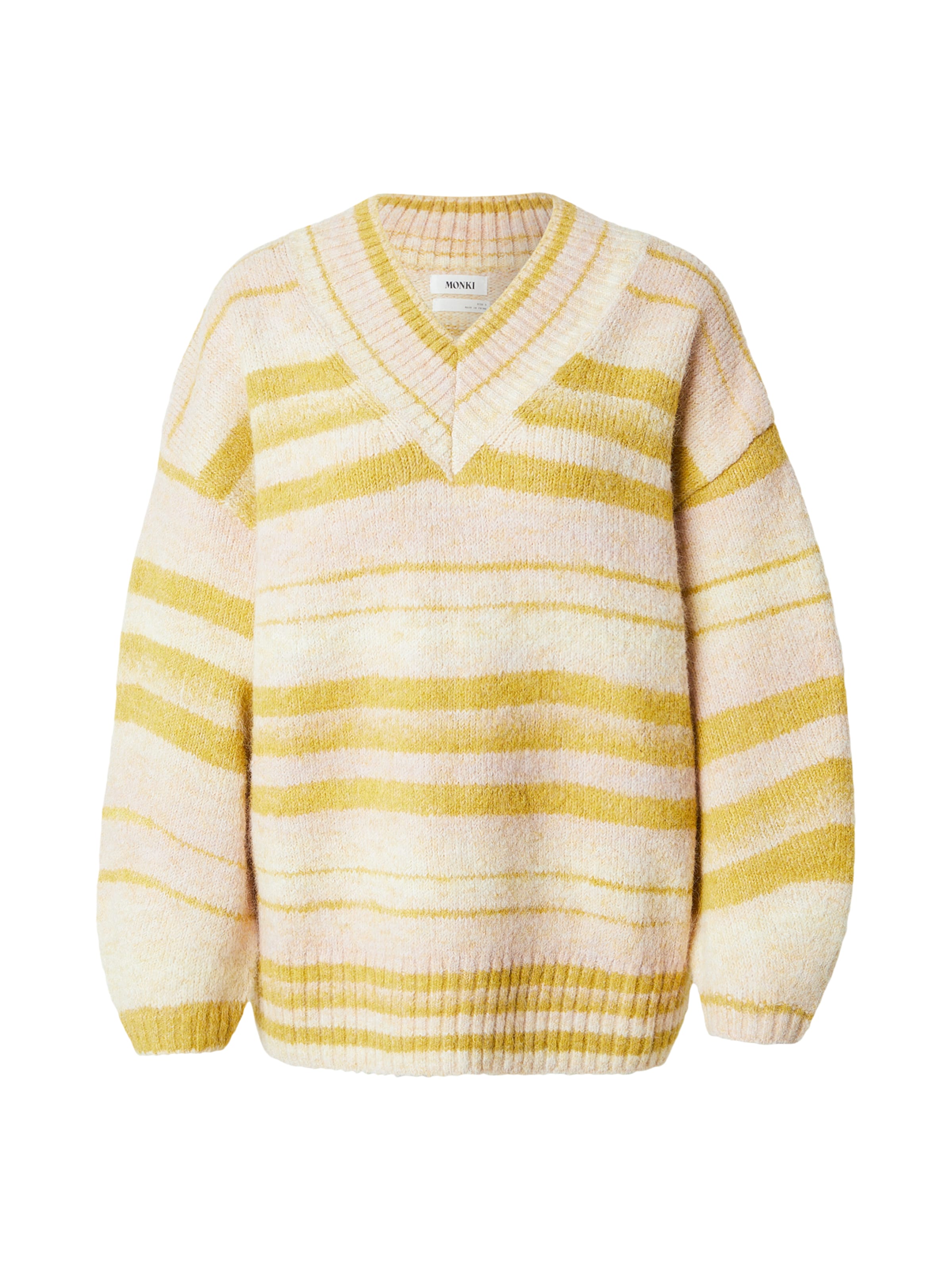 Monki Oversized sweater in Yellow: front