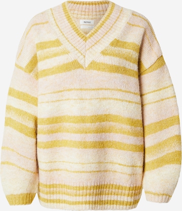 Monki Maxitröja i gul: framsida