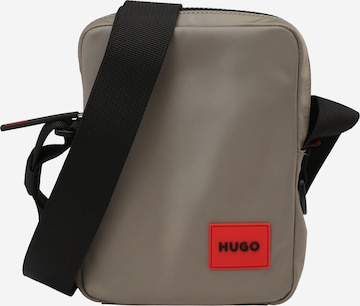 HUGO Чанта за през рамо тип преметка 'Ethon' в зелено: отпред