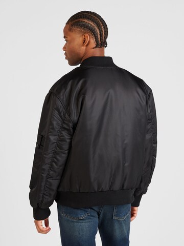 TOPMAN Between-Season Jacket 'MA1' in Black