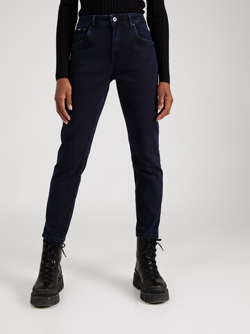 Coupe slim Jean 'VIOLET' Pepe Jeans en bleu : devant