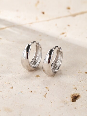 Boucles d'oreilles 'Dome' Hey Happiness en argent