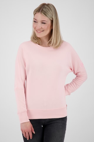 Alife and Kickin Sweatshirt 'DalaAK' in Pink: front