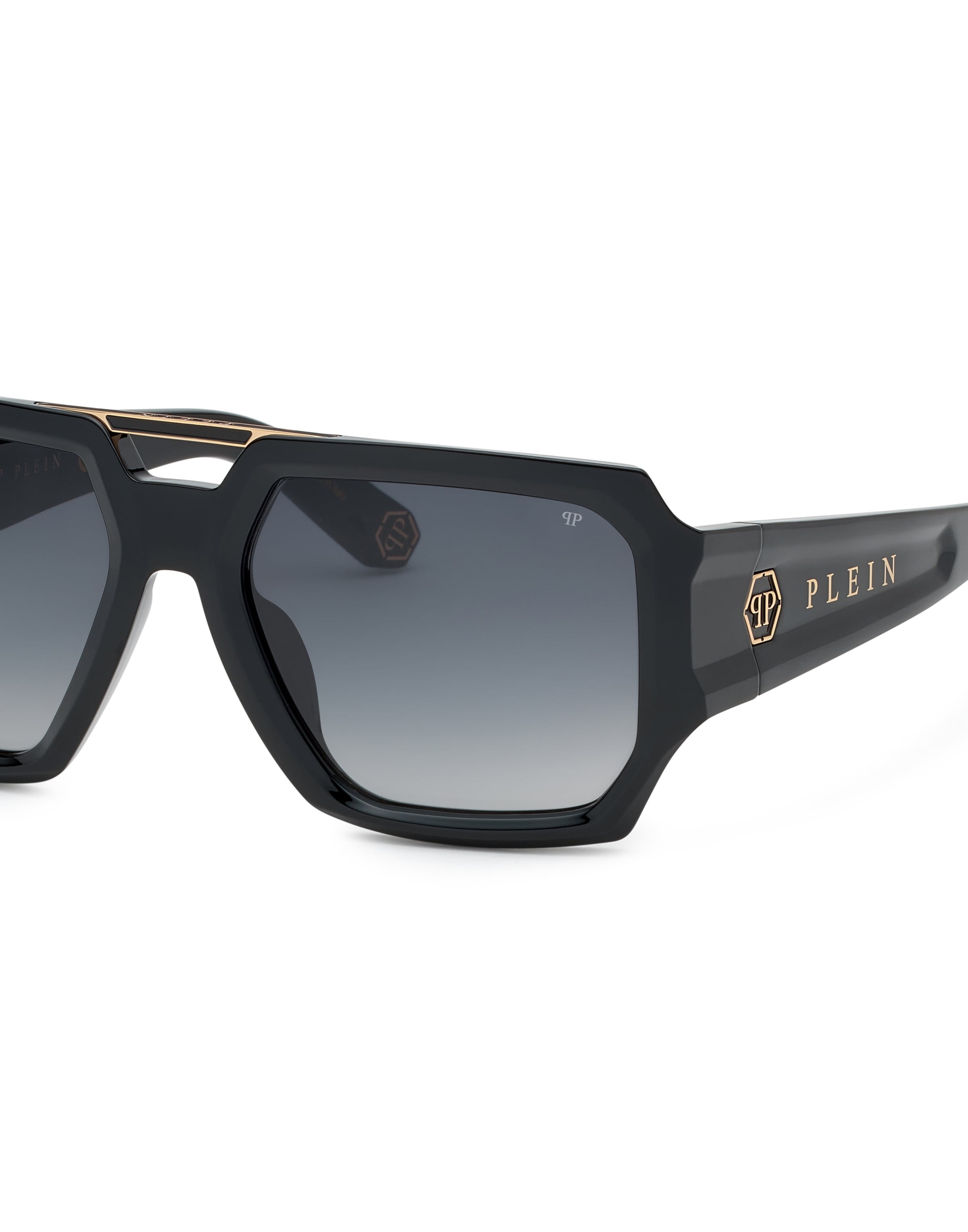 Philipp Plein Zonnebril 'Brave' in Zwart