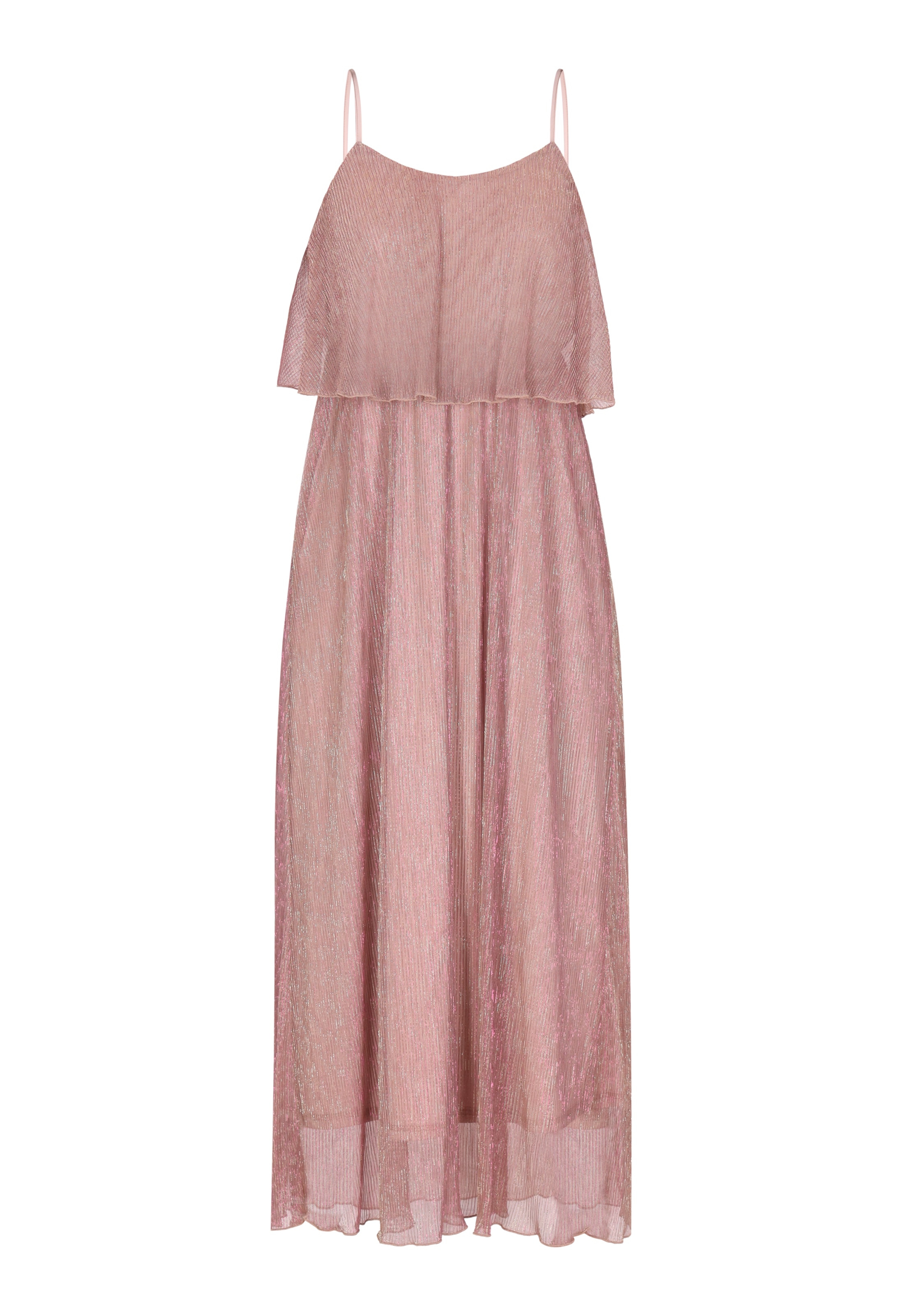 rožinė faina Vakarinė suknelė: priekis