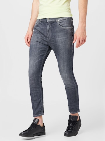Dondup Slimfit Jeans 'ALEX' in Grijs: voorkant