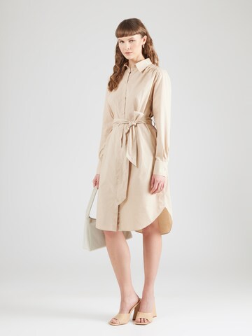 BOSS Shirt dress 'C_Delegant_1' in Beige