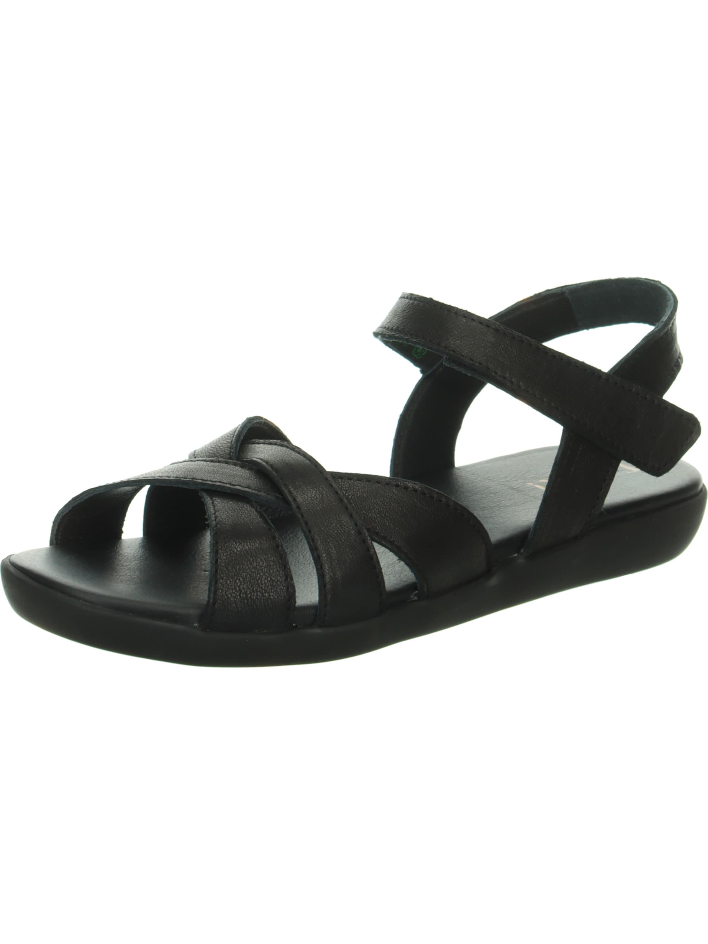 THINK! Sandals 'NATURE SAND' in Black: front