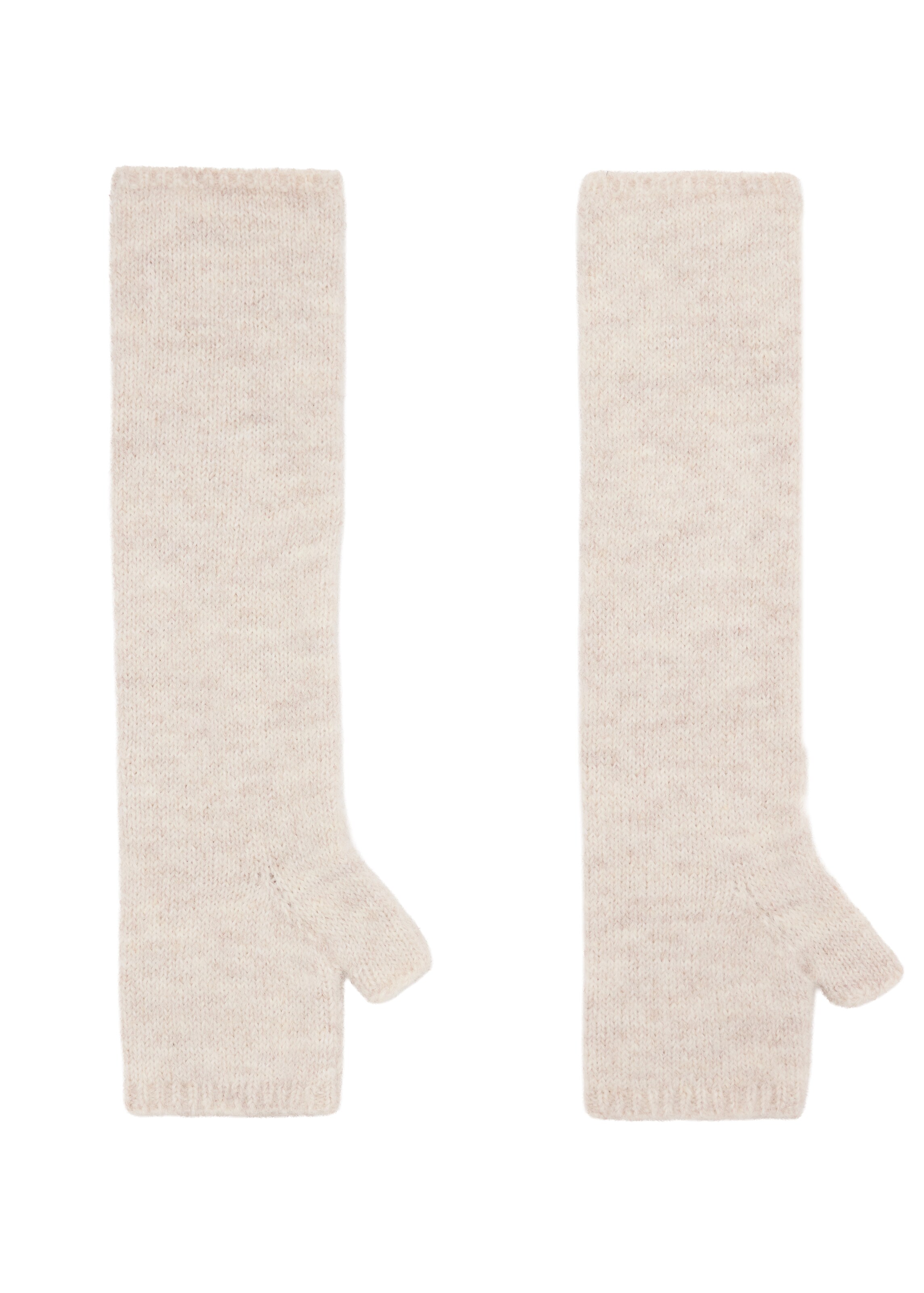 Scaldapolsi 'SIMON3' di MANGO in beige: frontale
