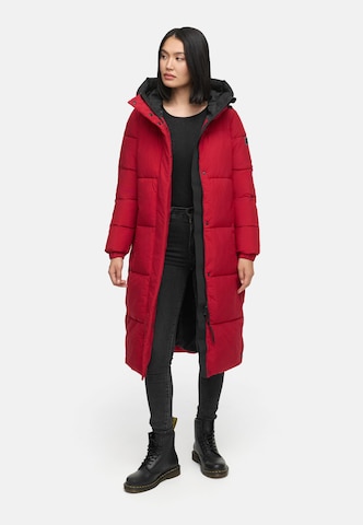 NAVAHOO Mantel 'Taublüte XIV' in Rot