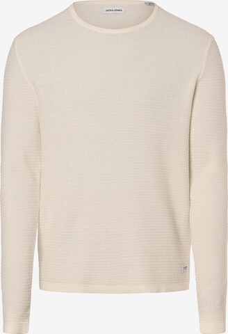 JACK & JONES Pullover 'Greg' in Beige: predná strana