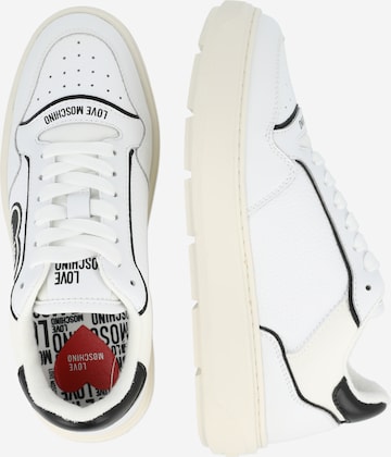 Love Moschino - Zapatillas deportivas bajas 'BOLD LOVE' en blanco