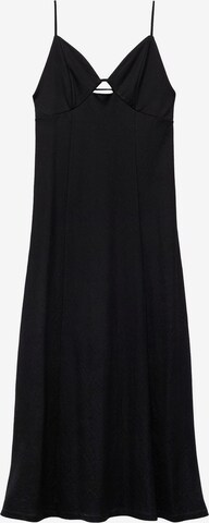 MANGO Summer Dress 'Valen' in Black: front