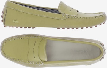 LACOSTE Flats & Loafers in 38 in Yellow: front