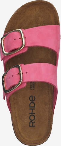 Mule ROHDE en rose